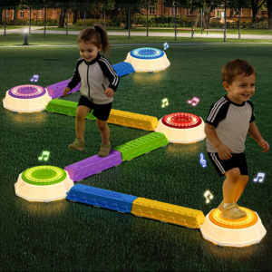 Kid's Musical Light-Up Stepping Stones & Balance Beam