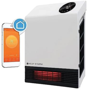 Heat Storm 1000W Wi-Fi Infrared Wall Heater