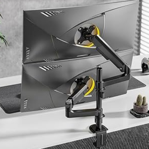Adjustable Dual Monitor Desk Mount