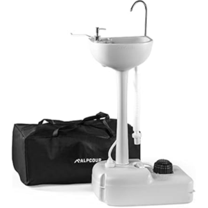 Camping 17L Sink w/Foot Pump