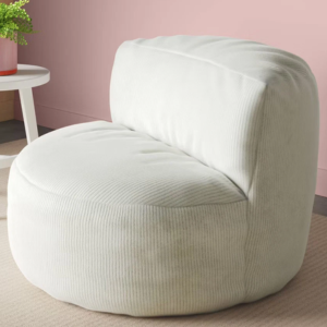 Memory Foam Corduroy Bean Bag Chair