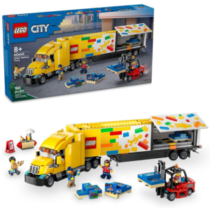 LEGO 1,061-Piece City Yellow Delivery Truck Toy