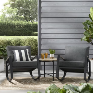 Mainstays 3-Piece Outdoor Rocker Set