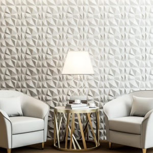 33-Pack 3D Diamond Wall Panels