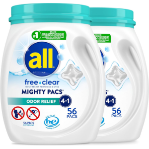 All Mighty 112-Count Laundry Detergent Pacs