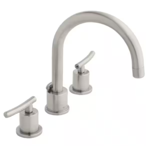 Glacier Bay Double-Handle High-Arc Bathroom Faucet
