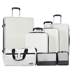 7-Piece Hardside Luggage Set