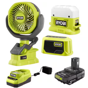 Ryobi ONE+ 18V Cordless 3-Tool Campers Kit