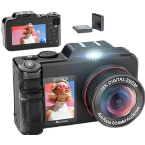 5K Digital Camera w/32GB SD Card