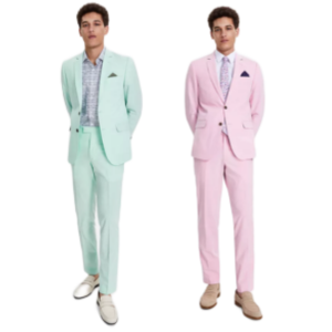 Nick Graham Men's Slim Fit Stretch Suits
