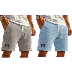 2-Pack Men's Waffle Shorts