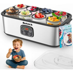 8-Jar Probiotic Yogurt Maker