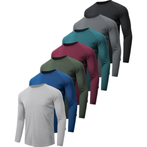 7-Pack Men's Workout Tee Shirts
