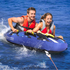 2-Person Inflatable Towable Tube