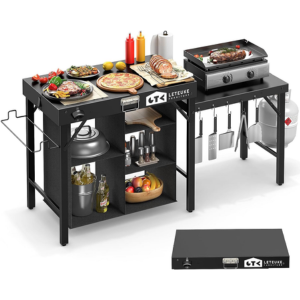 Foldable Camping Grill Table