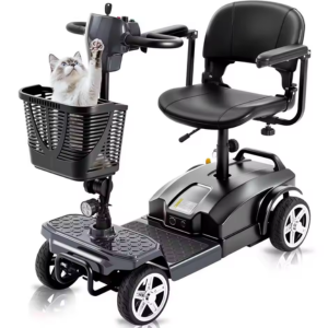 Folding 4-Wheel Mobility E-Scooter