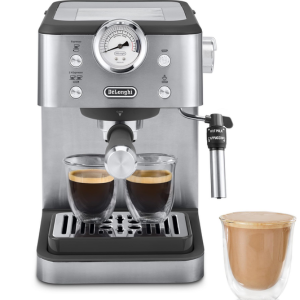 De’Longhi 15-Bar Espresso Machine w/Milk Frother