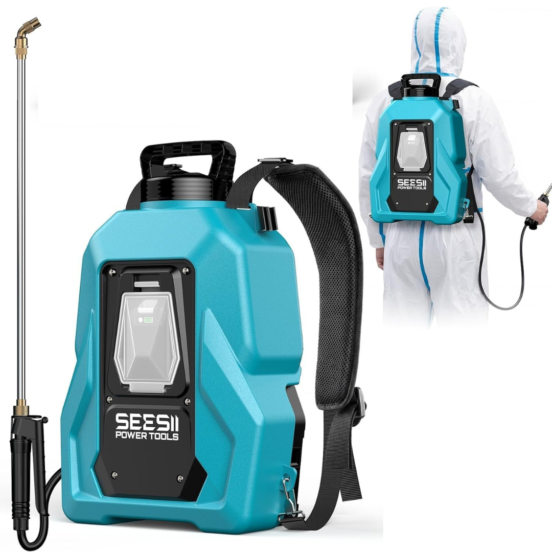 Seesii 5 Gal Battery Backpack Sprayer