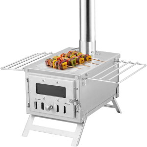 Stainless Steel Camping Wood Stove