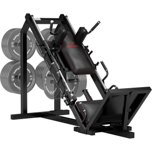 2-in-1 Leg Press Squat Machine w/Weight Storage