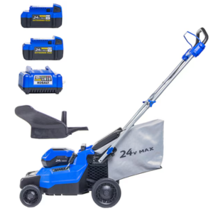 Kobalt 24V 16″ Battery Push Lawn Mower w/Batteries & Charger