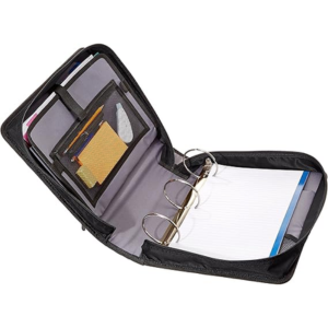 Amazon Basics 3-Ring Zipper Binder