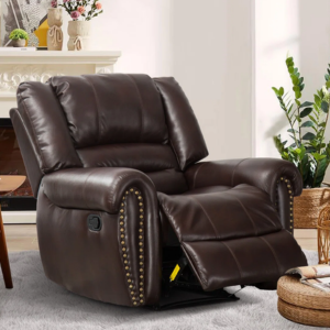 Faux Leather 40'' Oversize Manual Recliner