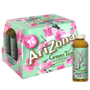 12-Pack AriZona 16 Fl Oz. Green Tea