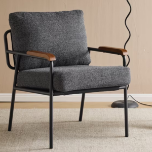 Ktaxon Rubberwood Upholstery Modern Accent Chair