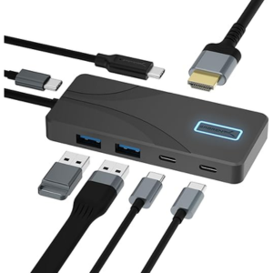 Sabrent 5-Port USB Type-C Hub w/100W PD & 4K@60Hz