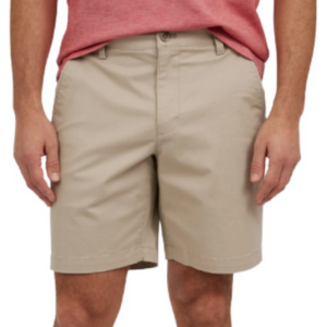 Chaps Men's Flat Front Flex Oxford Shorts
