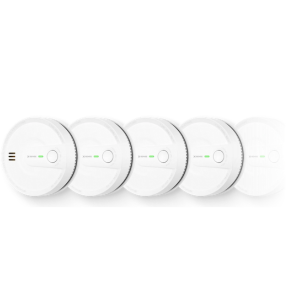 X-Sense 6-Pack Wireless Interconnected Smoke Alarm