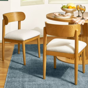 Beautiful by Drew Barrymore 2-Pack Wood Dining Chairs