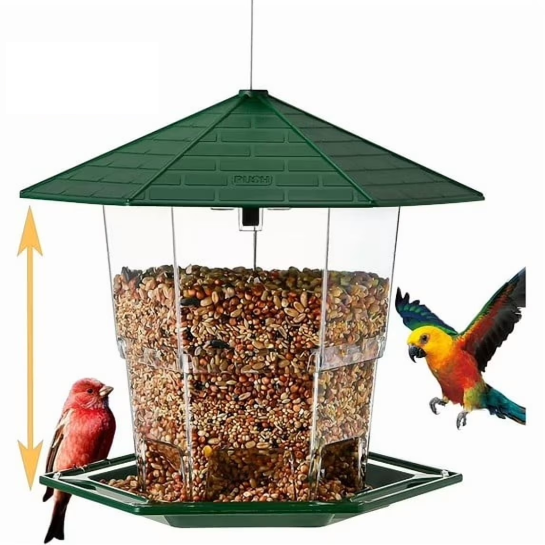Hanging Outdoor Expandable Bird Feeder