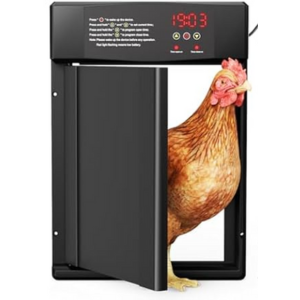 Automatic Solar Chicken Coop Door w/Timer