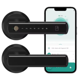 Smart Fingerprint Keyless Door Lock w/App