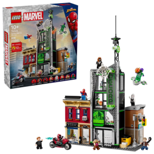 LEGO 808-Piece Marvel Spider-Man vs. Oscorp Building Toy
