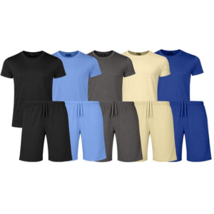 2-Piece Men's Lounge T-Shirt & Shorts Set