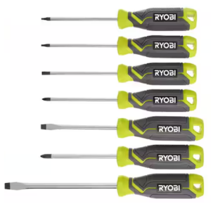 Ryobi 7-Piece Screwdriver Set
