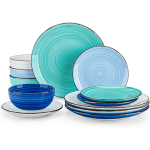 12-Piece Vancasso Bonita Ceramic Dinnerware Set
