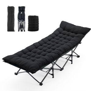 Edx Folding Camping Cot w/Mattress