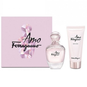 Amo Ferragamo Women's EDP Spray & Body Lotion Set