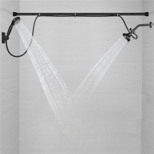 Adjustable Dual Shower Head System