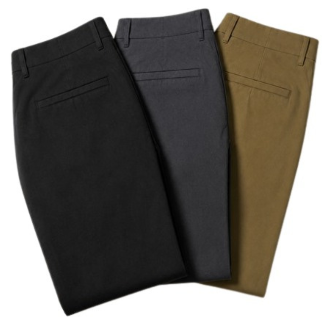 Men's 3-Pack Super Stretch Chino Pants