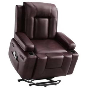 Power Lift Heated Massage Recliner Chair