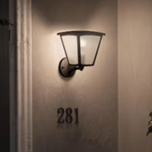 Philips Hue Outdoor LED Wall Lantern w/Bulb