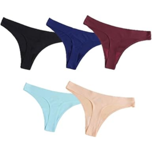 5-Pack Women's Seamless Thongs