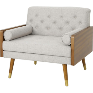 Christopher Knight Home Mid Century Fabric Club Chair