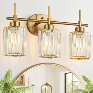 3-Light Bathroom Vanity Light Fixture