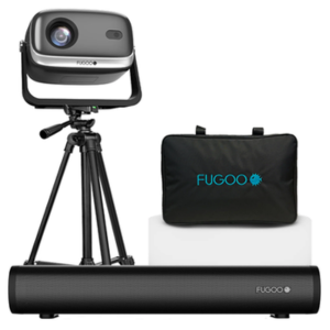 Outdoor Projector & Soundbar Bundle w/120